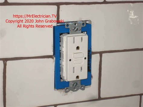 electrical box extenders for tile backsplash|backsplash wall tile extension.